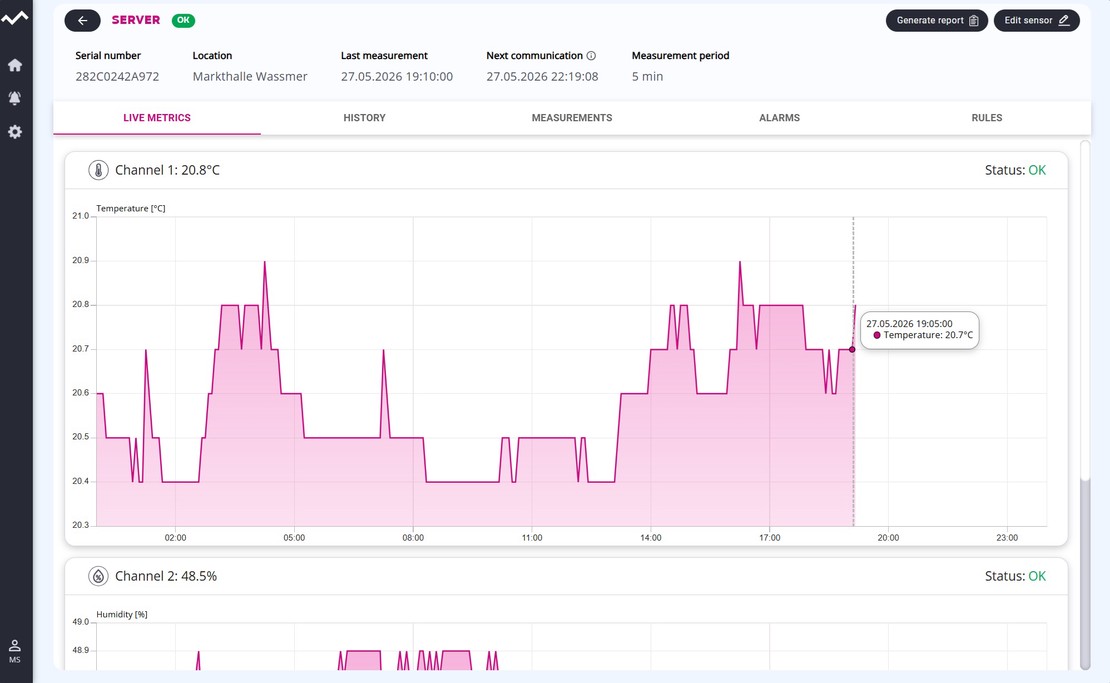 Sensores IoT Efento